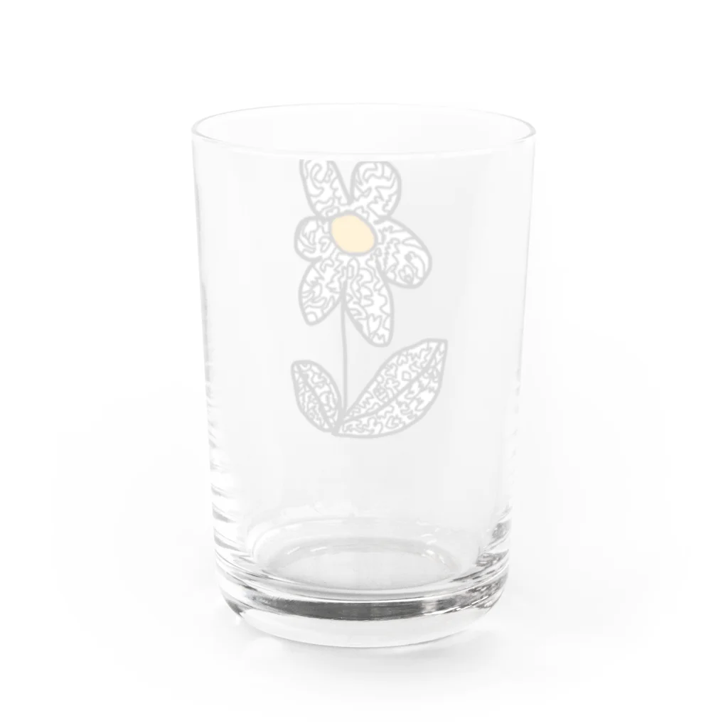 @youのごちゃついてる花 Water Glass :back