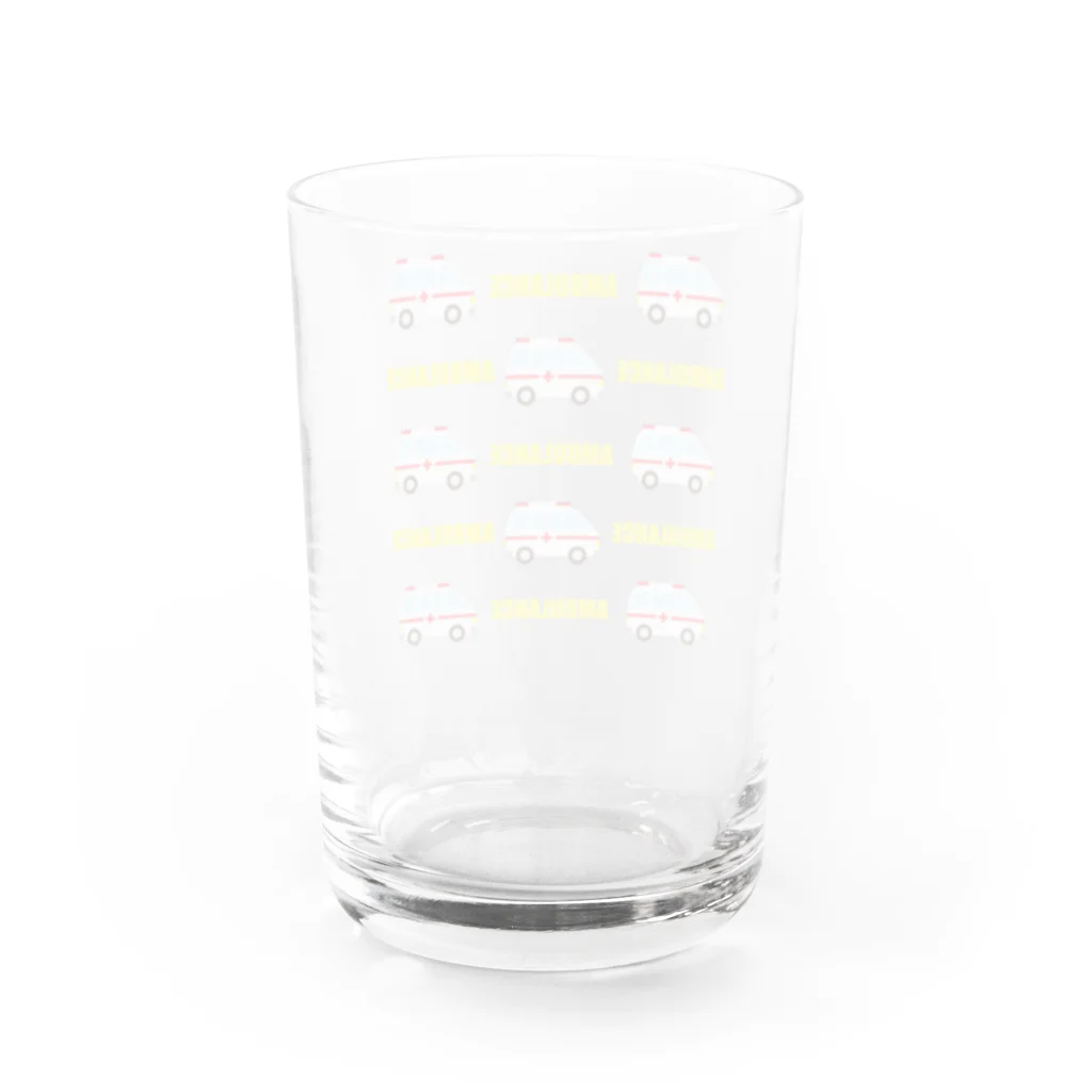 フォーヴァの救急車 Water Glass :back