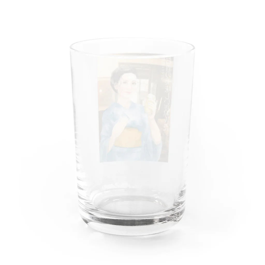 「酒がきた」オンラインショップの酒がきた「藍原ことみ」 Water Glass :back