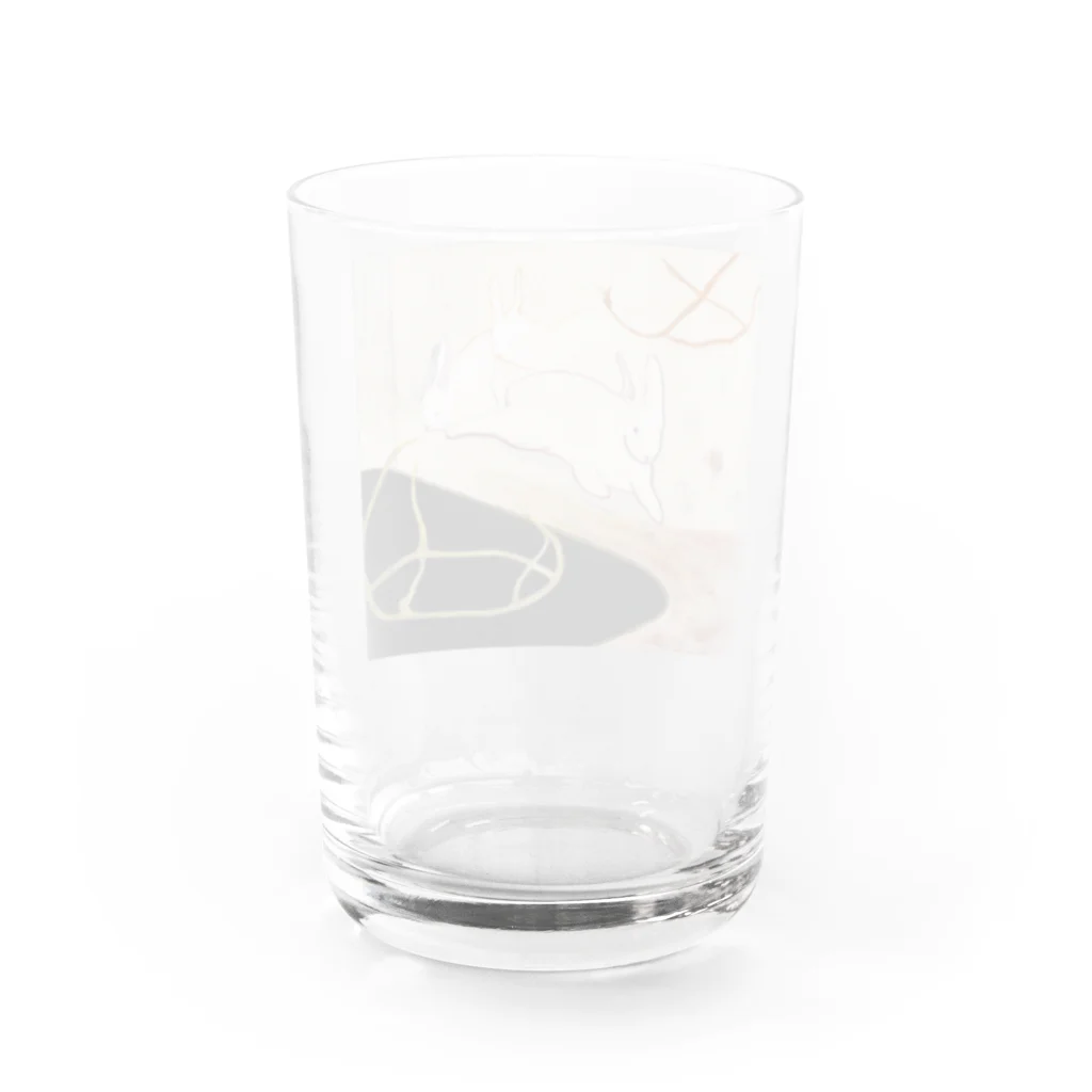 小林大悟のグッズショップの『湿度と三匹』シリーズ Water Glass :back