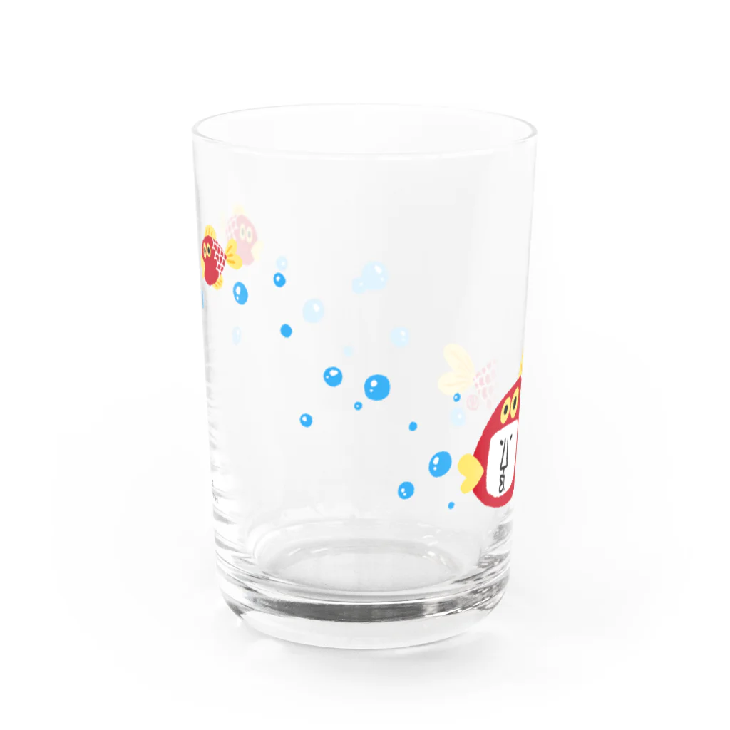 QCQC のPuyo puyo-Red Water Glass :back