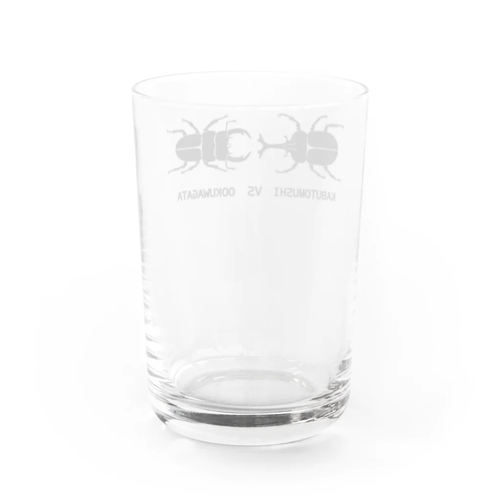 GREAT 7のカブトムシVSクワガタ Water Glass :back