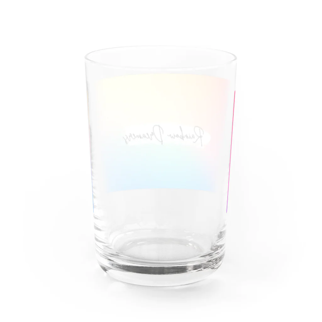 yumi81japanのRainbowDreamers Water Glass :back