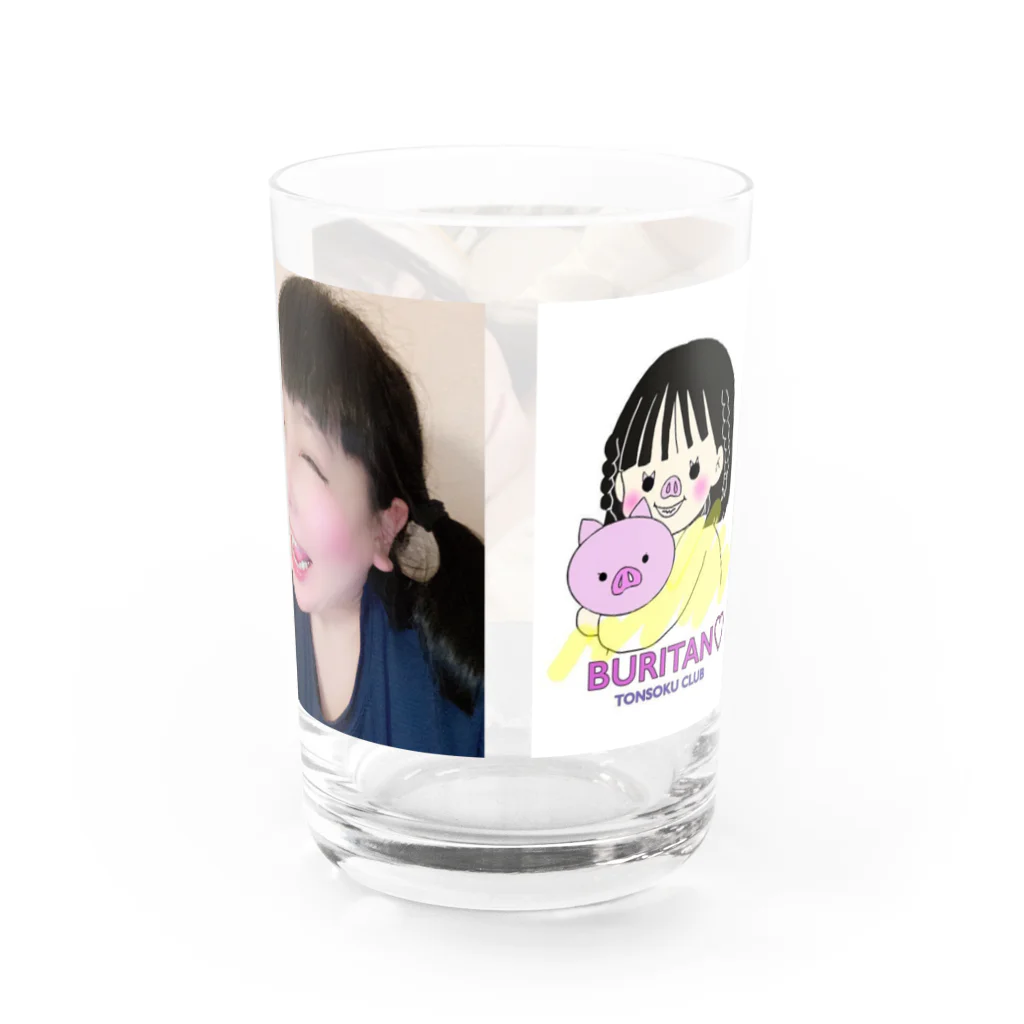 ぶりたんの豚足クラブぶりたん Water Glass :back