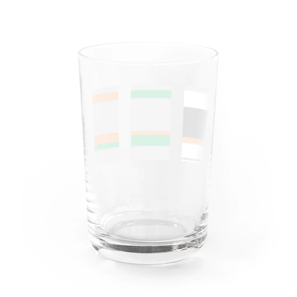 SarigenakuTetsudoのさりげなく高崎線 Water Glass :back