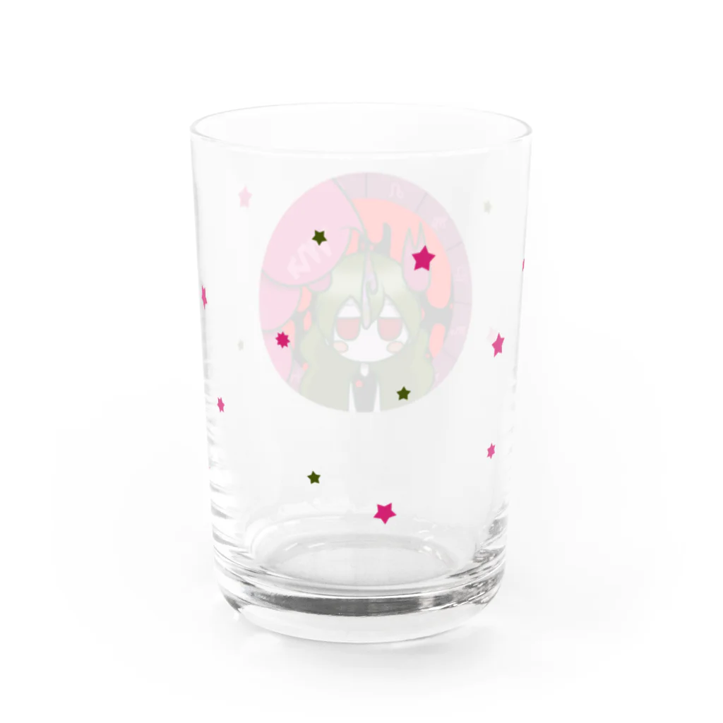 cosmicatiromのさそり座 パターン2・フルカラー Water Glass :back