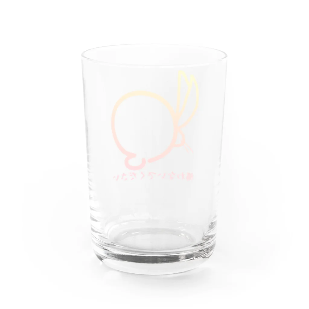 霞草@Nyanyaの構わないでください Water Glass :back