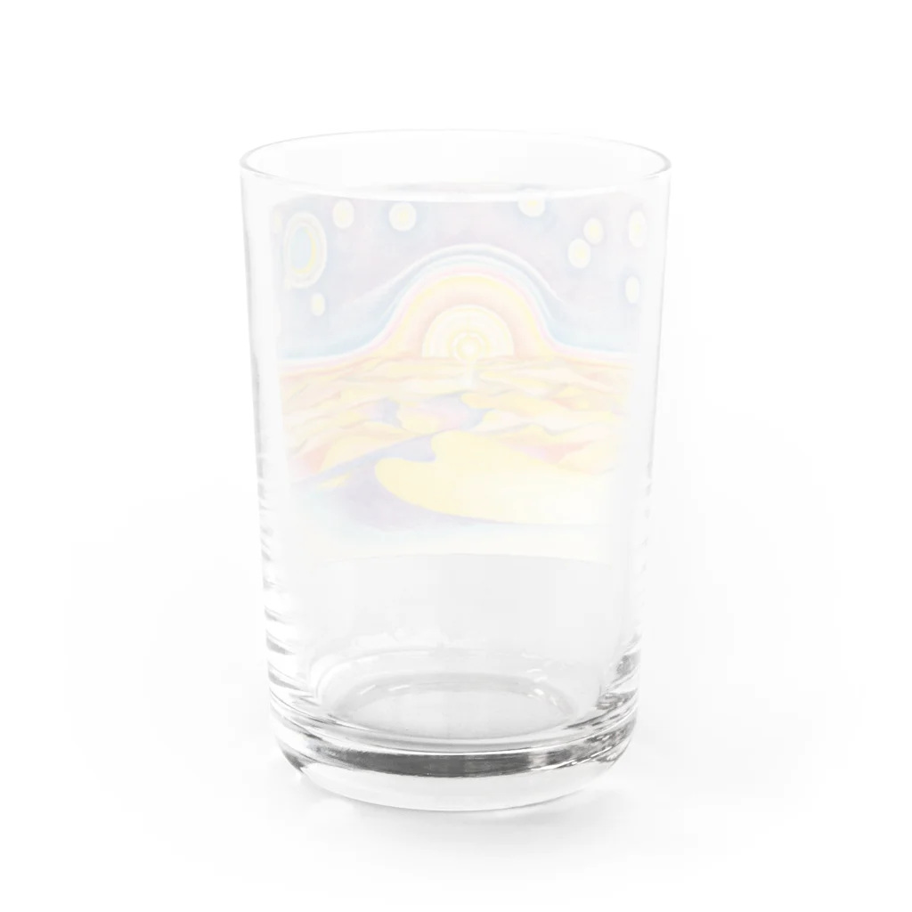 AKeikoのサハラ砂漠、西アフリカの旅 Water Glass :back