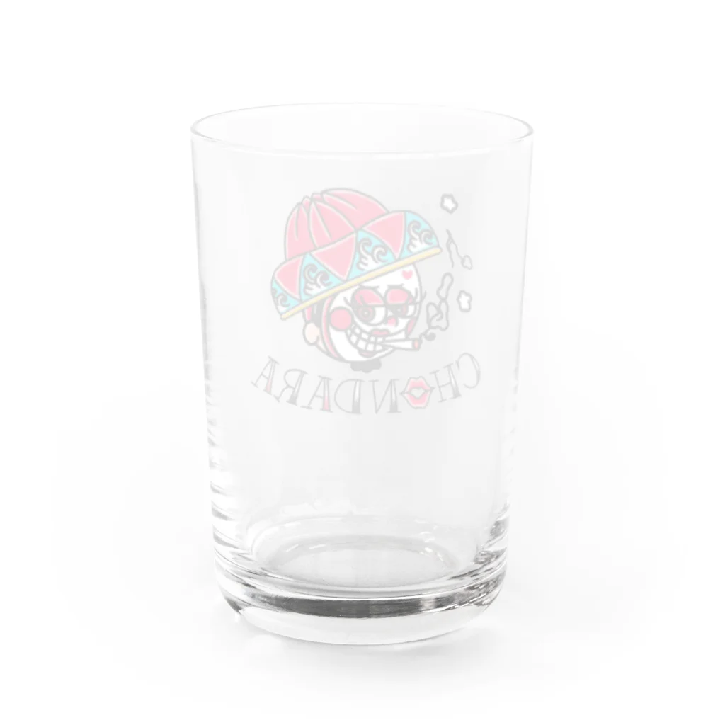 チョンダラーショップのチョンダラーグラス Water Glass :back