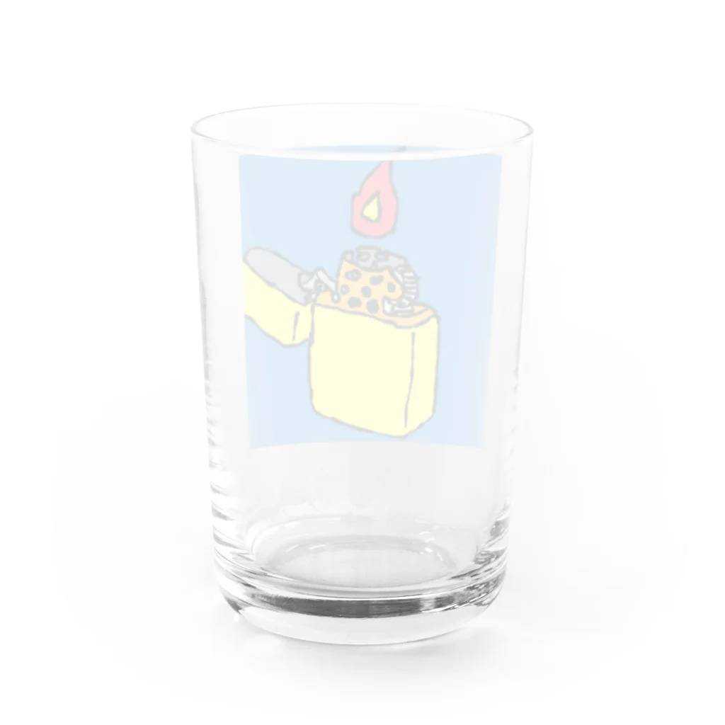 ビビットカラーアイテムズのオイルライター Water Glass :back