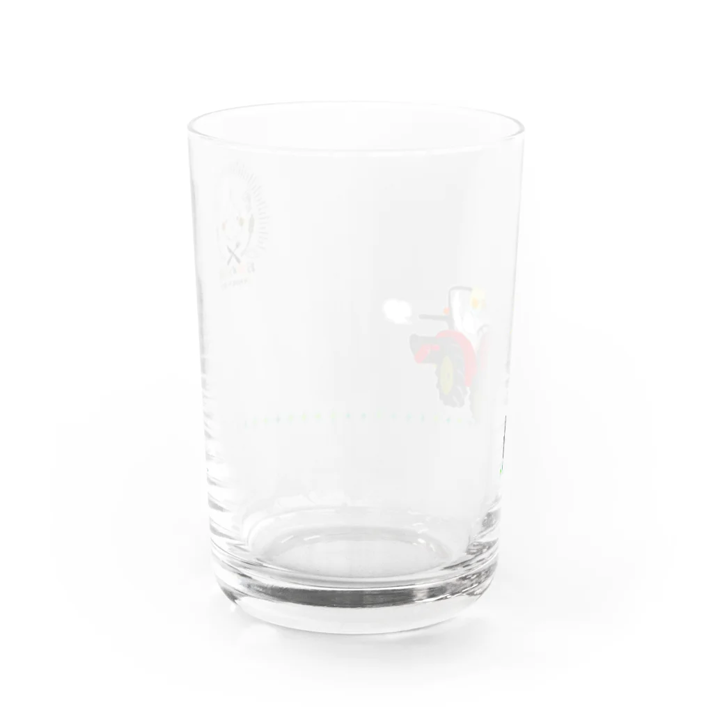 おかめ農園 　=okame farm=の農作業開始！おかめ農園 Water Glass :back