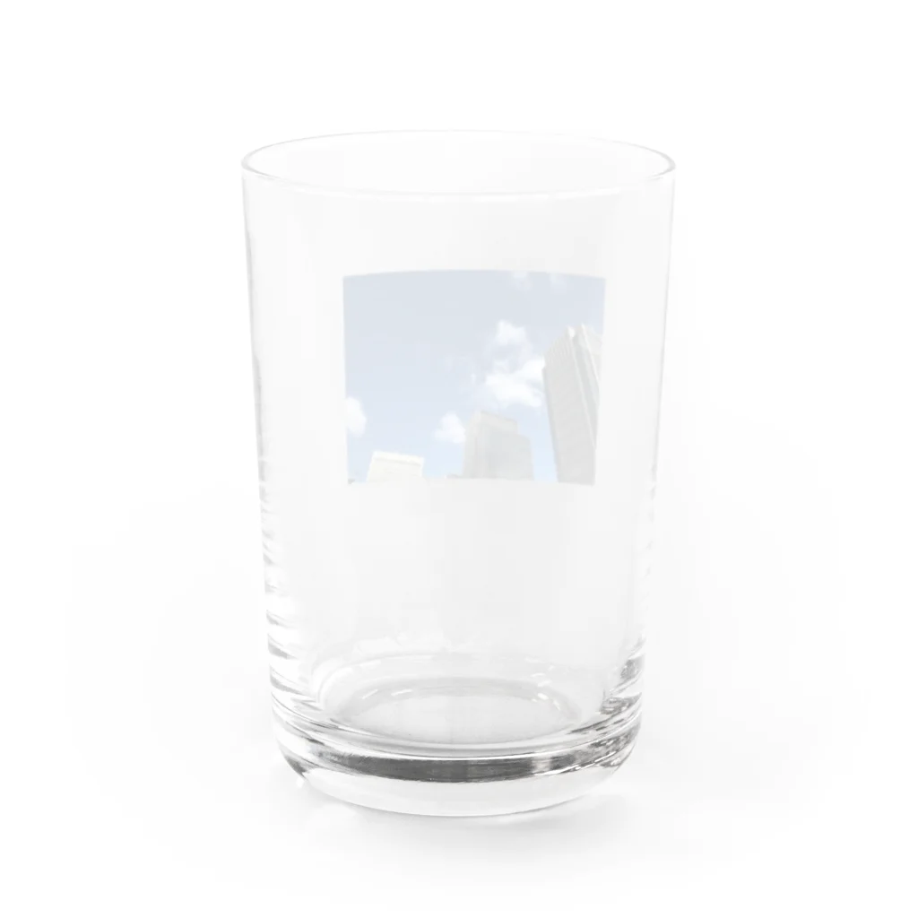 Marocchinoの都会の青空。 Water Glass :back