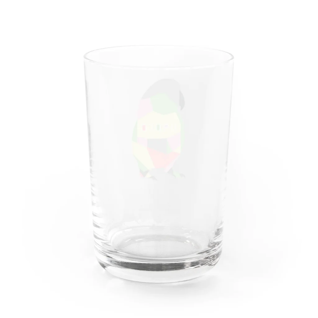 Oripのウロコインコ Water Glass :back