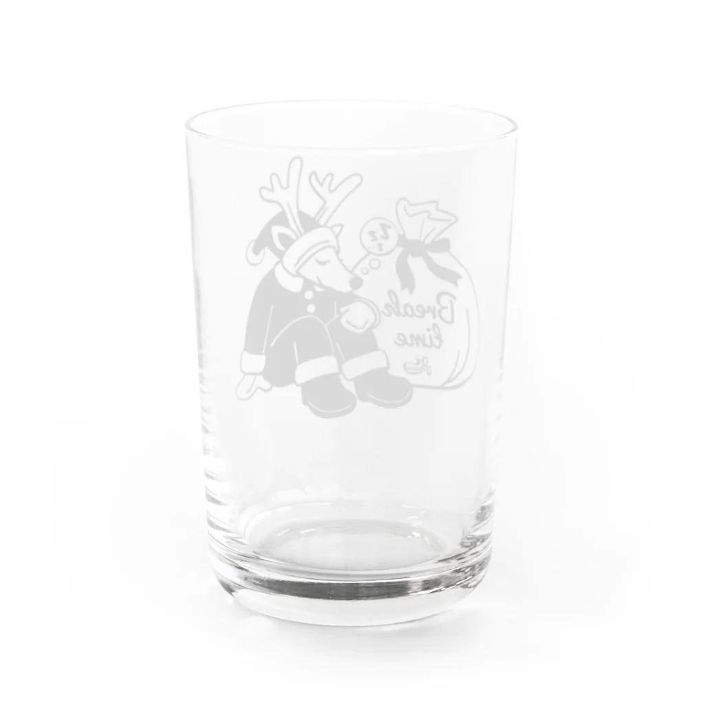 kocoon（コクーン）のトナカイの休憩 Water Glass :back