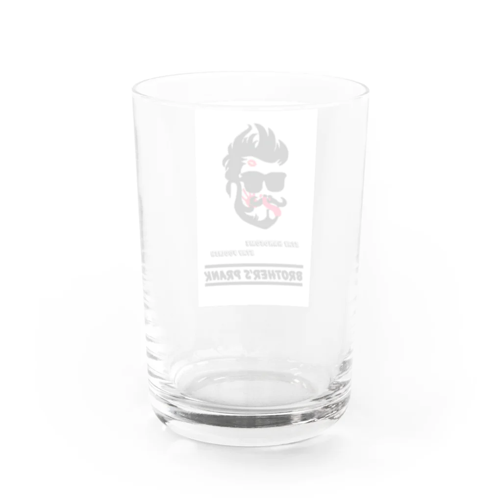 月詩のLOGO Water Glass :back