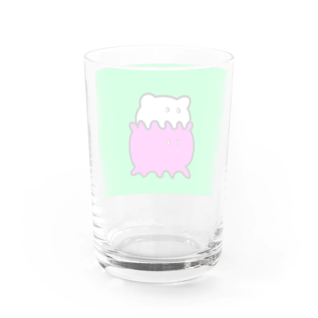 需要ない店の寄生された焦点ずれてるくん Water Glass :back