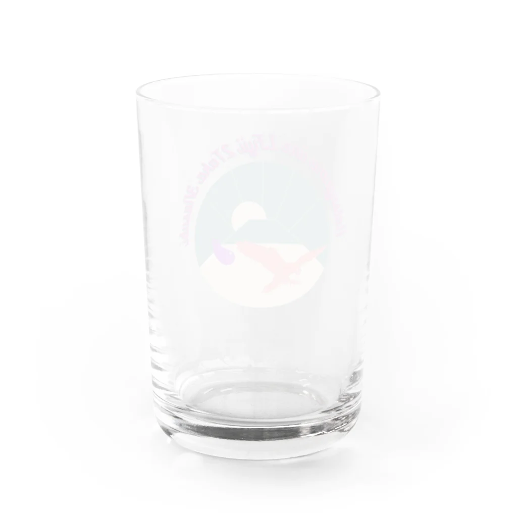 Gun Bat Tel （ガンバッテル）の初夢　めでたいね Water Glass :back