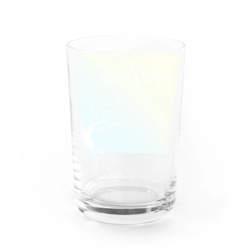 海の生き物のお店～MeriMarMare(ﾒﾘ･ﾏﾙ・ﾏｰﾚ)〜の【テヅルモヅル】-グラデーション- Water Glass :back