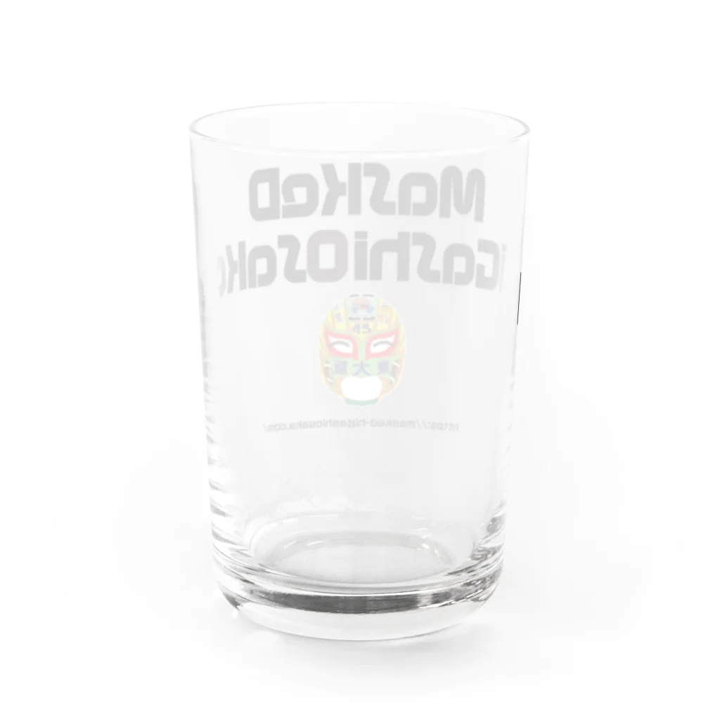 マスヒガSHOPのマスクド東大阪-TypeA Water Glass :back