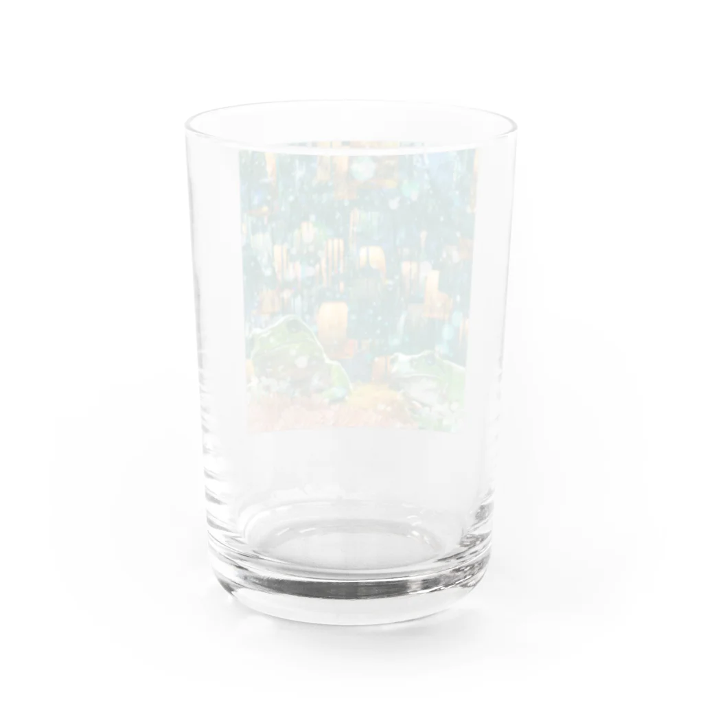 LOBweb | Photo collageのfantasy_カエル Water Glass :back