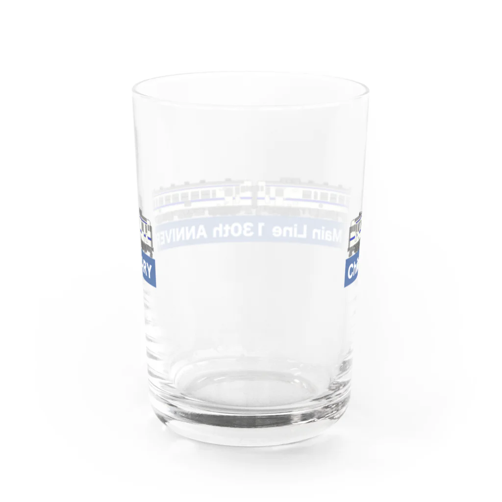 【公式】JR九州（筑豊篠栗鉄道事業部）オリジナルグッズのキハ40形ロゴ Water Glass :back