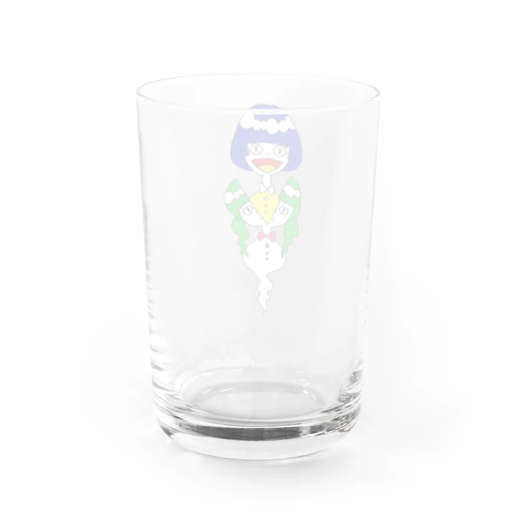 せナんス nonsense SHOPのパッカンガール1 Water Glass :back