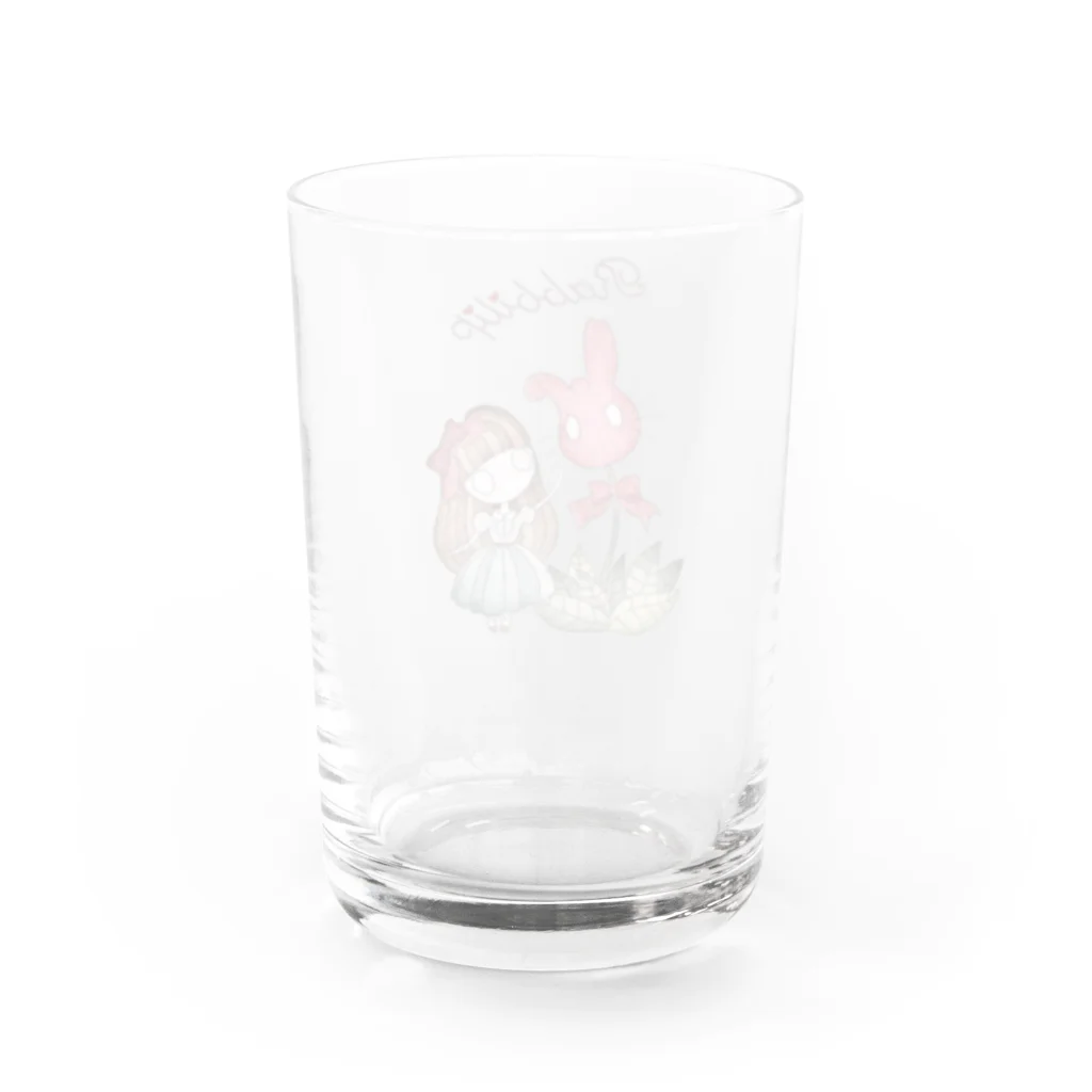 めいめい森のベルガットのRabbilip Water Glass :back