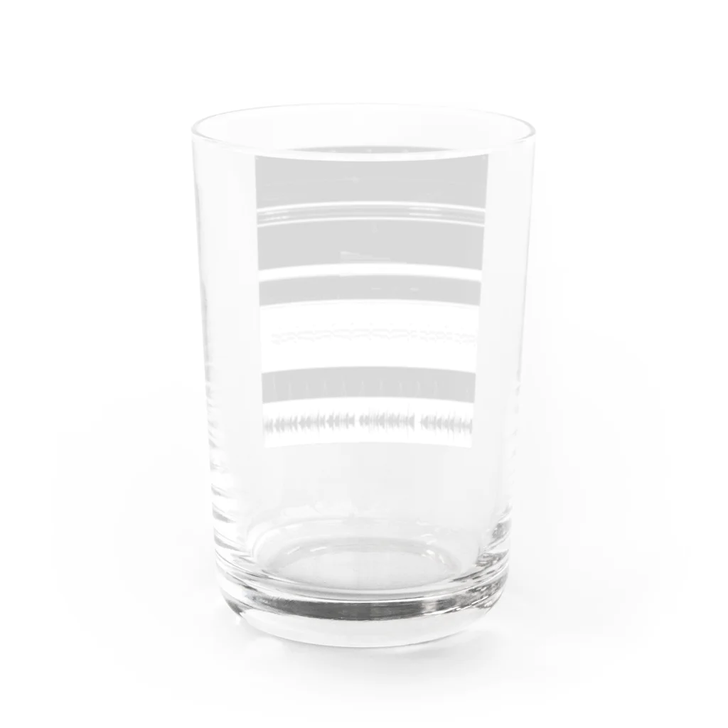 Desktop LabのDAW波形ボーダー Water Glass :back