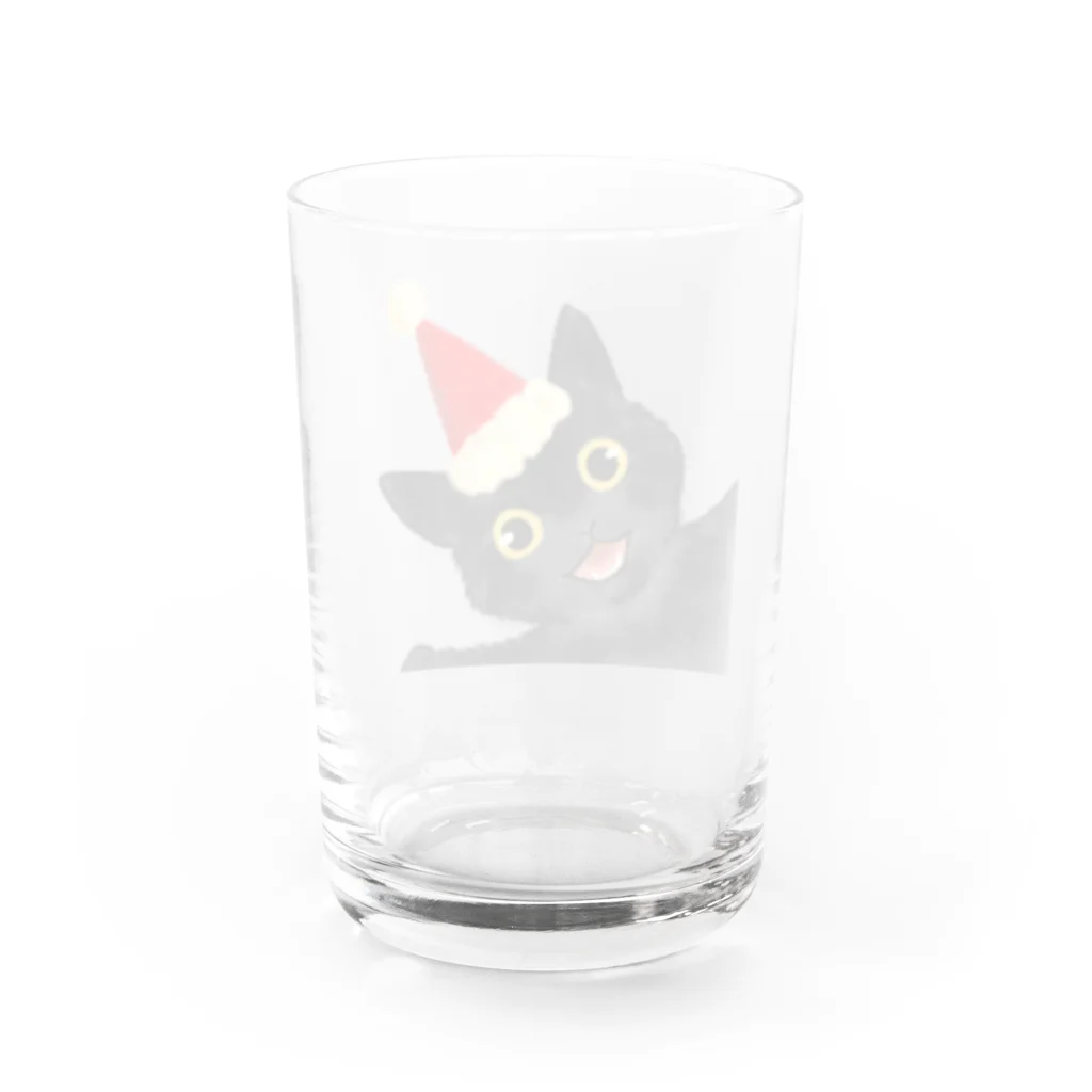 SHOP ベアたんの黒猫のやまとくん Water Glass :back