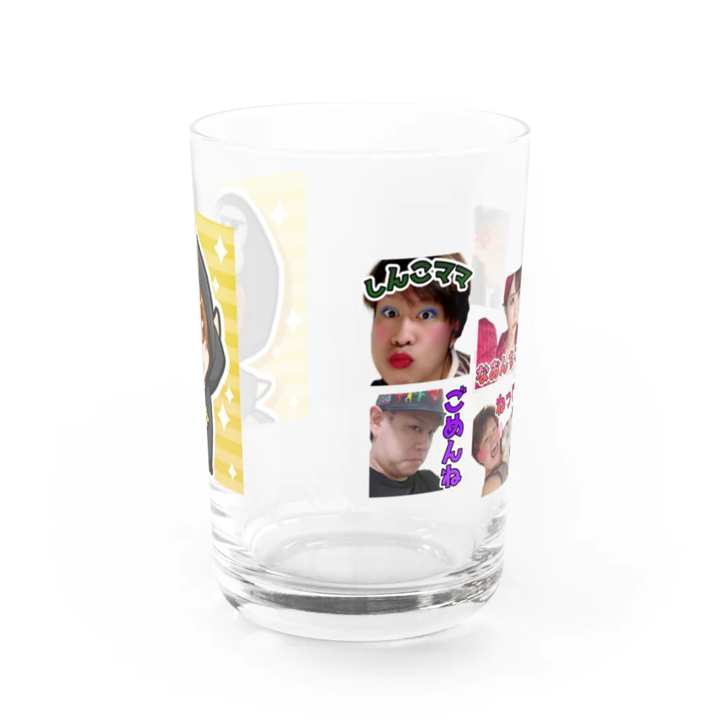 shinji_channel 【YouTuber】🦍のスタンプセット Water Glass :back