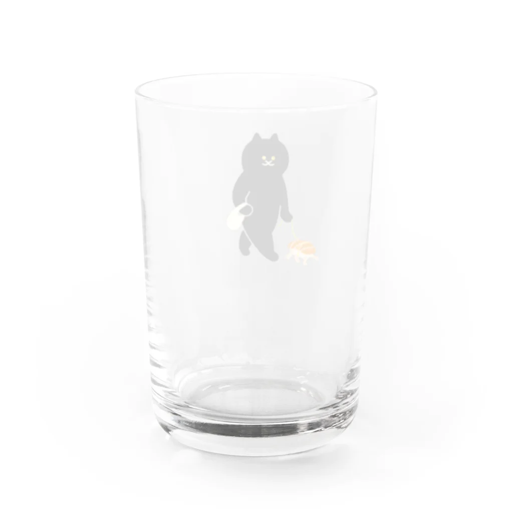 SUIMINグッズのお店の平凡なサーモン握り Water Glass :back