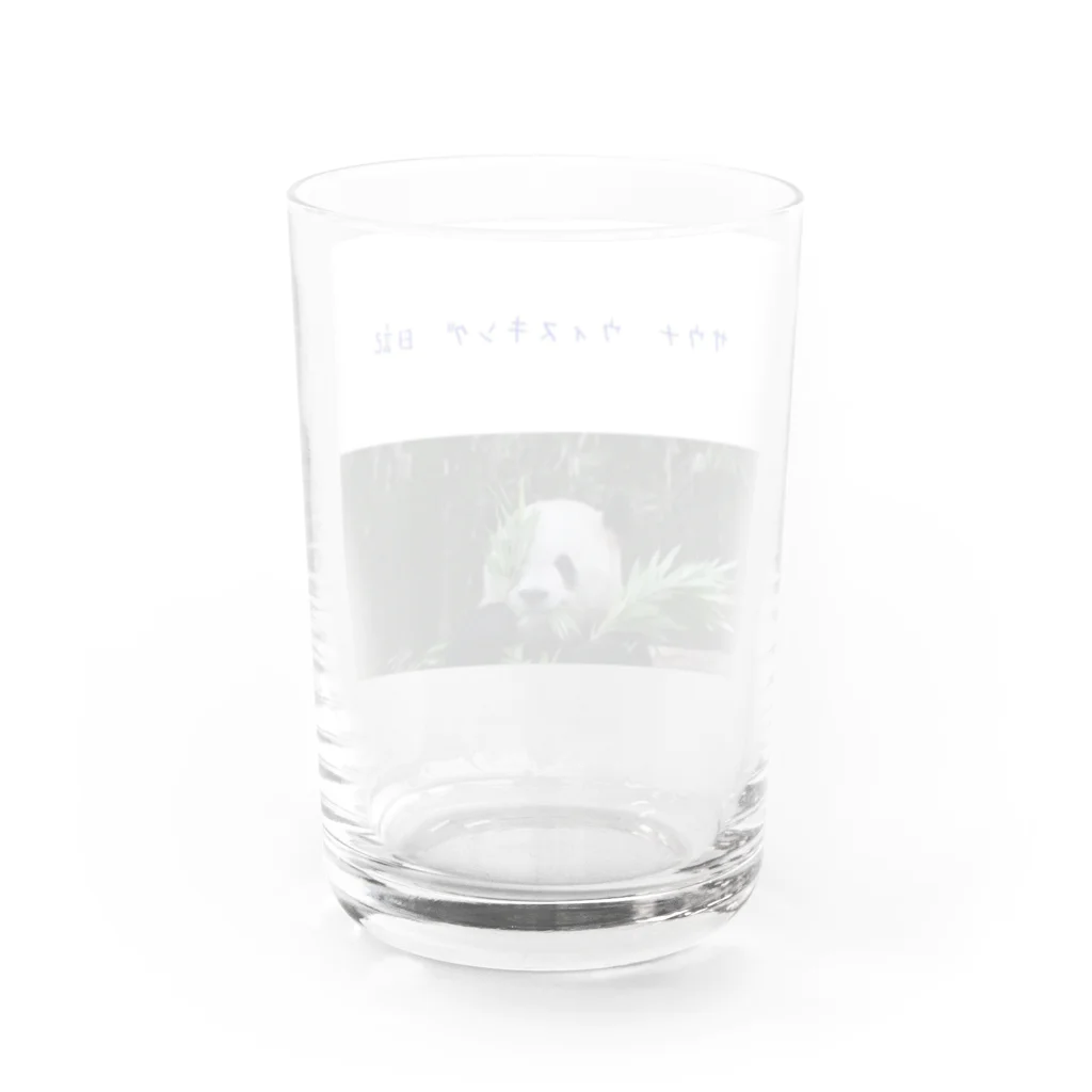 HKG パンダのサウナ　日記 Water Glass :back