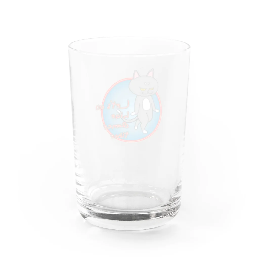 taketamaのねこまろ Water Glass :back