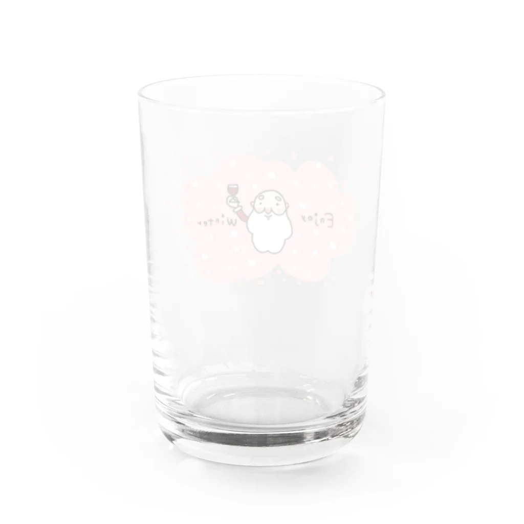 じぃ。のｴﾝｼﾞｮｲｻﾝﾀ★ Water Glass :back