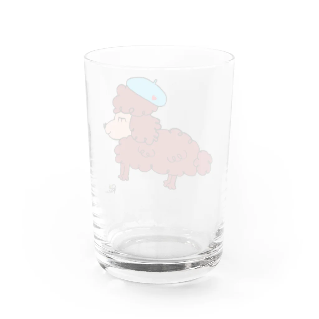 furiruのラズベリー Water Glass :back