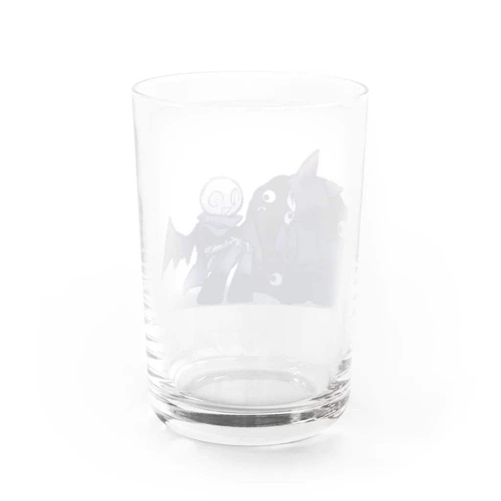 年月日のショップのファイ&ピス Water Glass :back