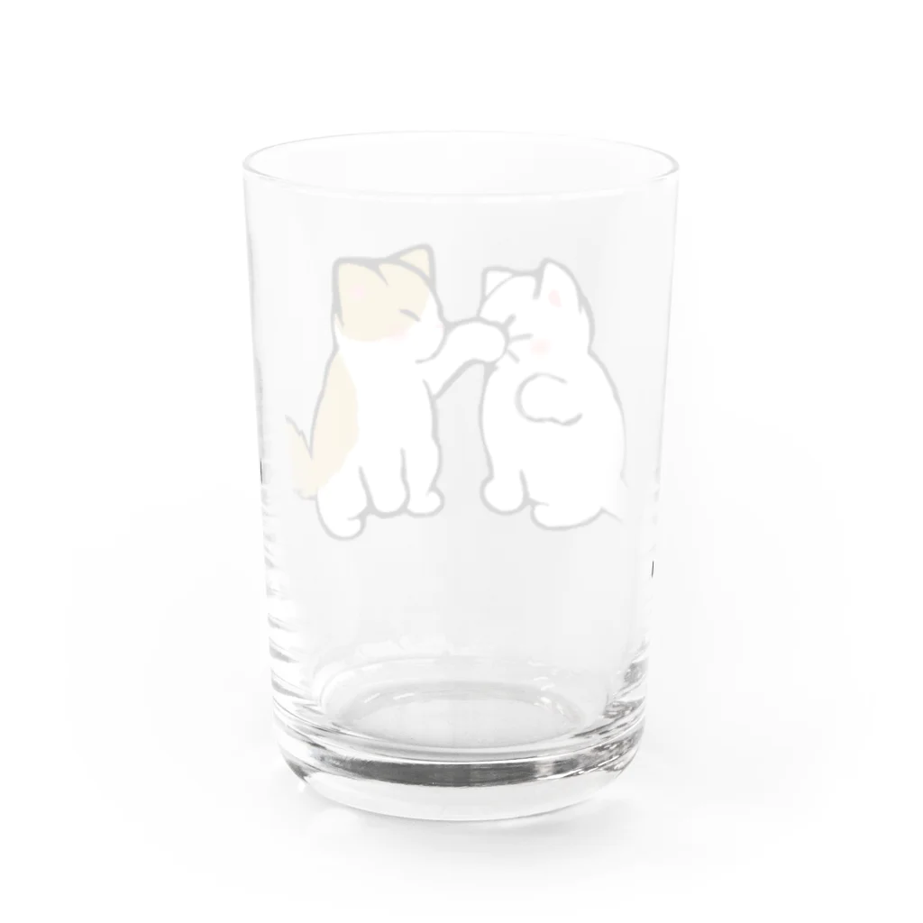 ふわにゃんshopの先手必勝 Water Glass :back