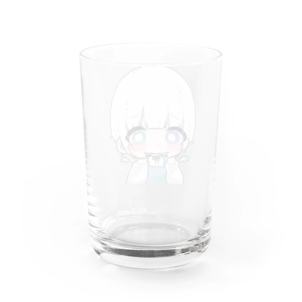 03のﾁ ﾋﾞｷ ｬ ﾗ 夢蘭ちゃんっ！ Water Glass :back