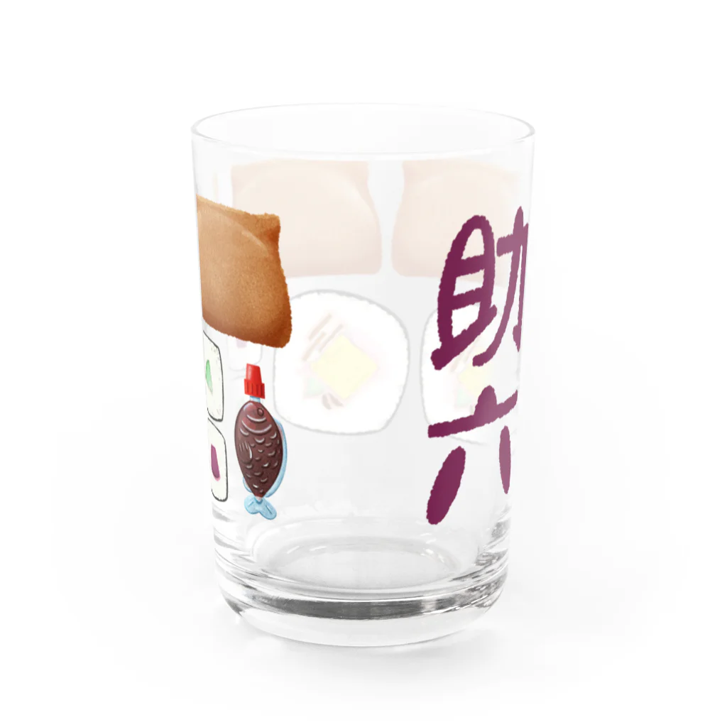 スロータイプ書店 Slowtype Booksの助六寿司 235 Water Glass :back