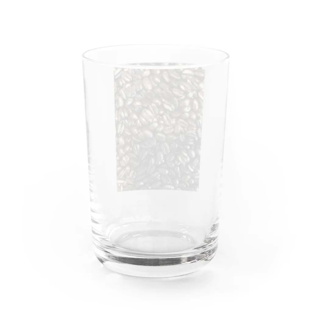 もぐもぐくうこの珈琲焙煎 Water Glass :back