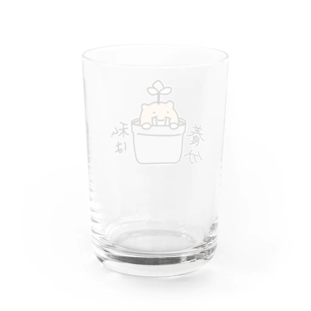 八連荘　@pa_ren8chanの私は養分 Water Glass :back