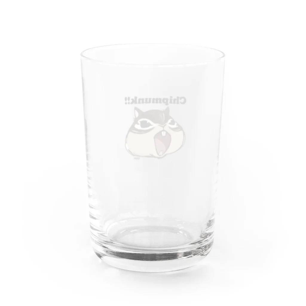 SuNNY BuNNYのシマリスのあくび Water Glass :back