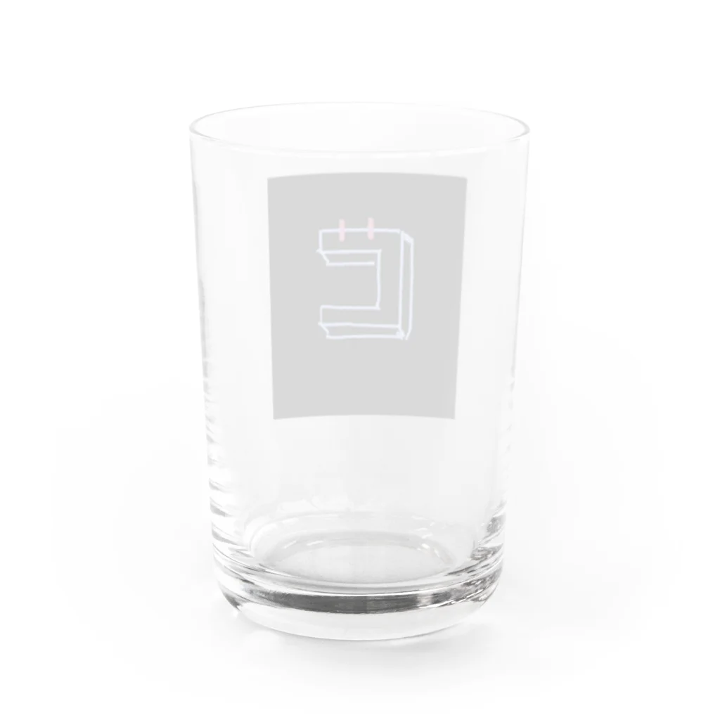 CochuコレのCochuくん Water Glass :back