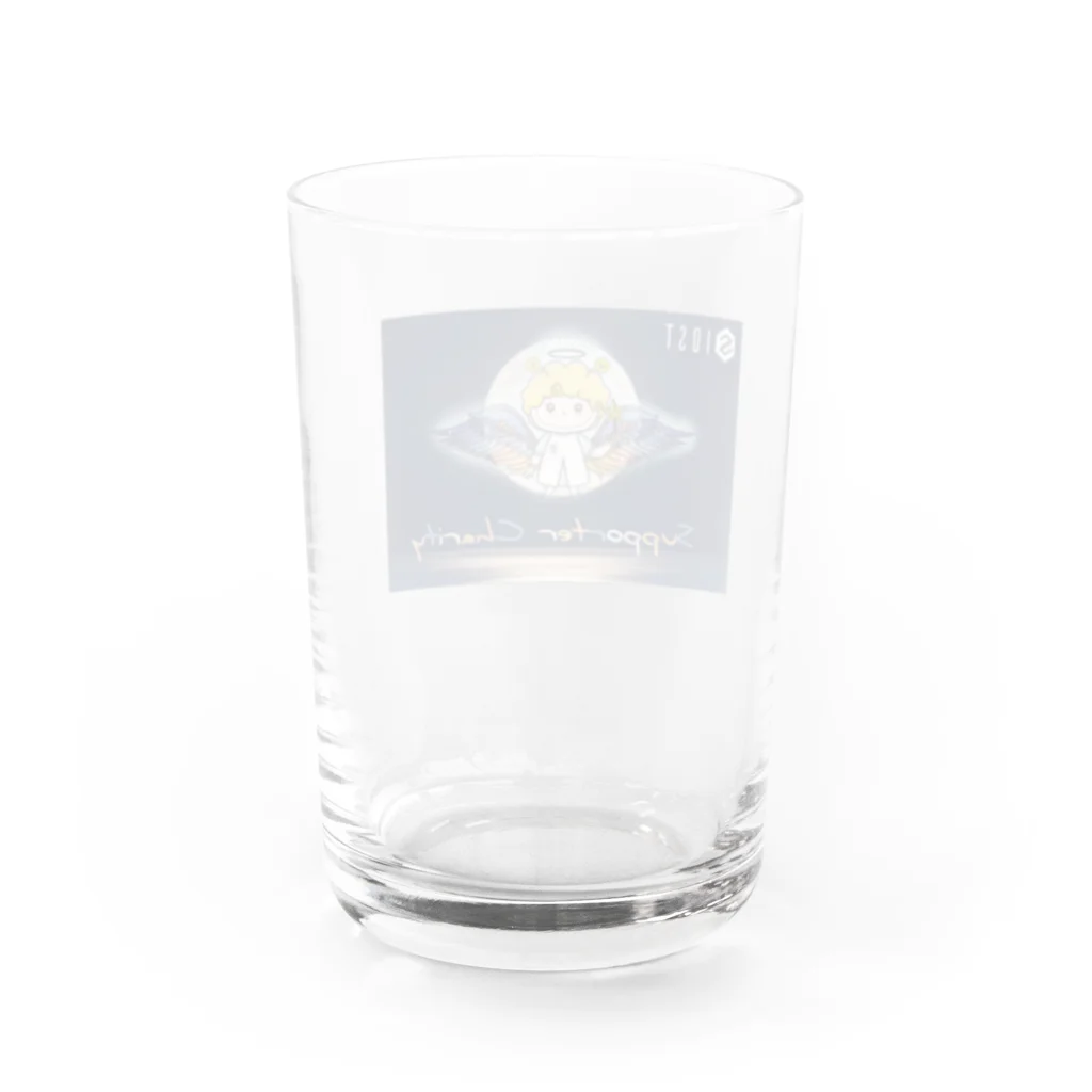 IOST_Supporter_CharityのIOST 【サポたん】シリーズ Water Glass :back