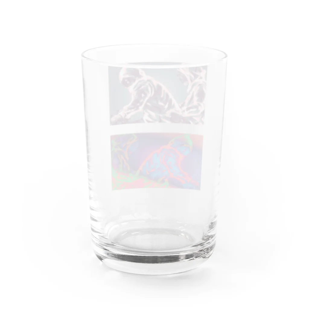 スナック麦のtandem Water Glass :back