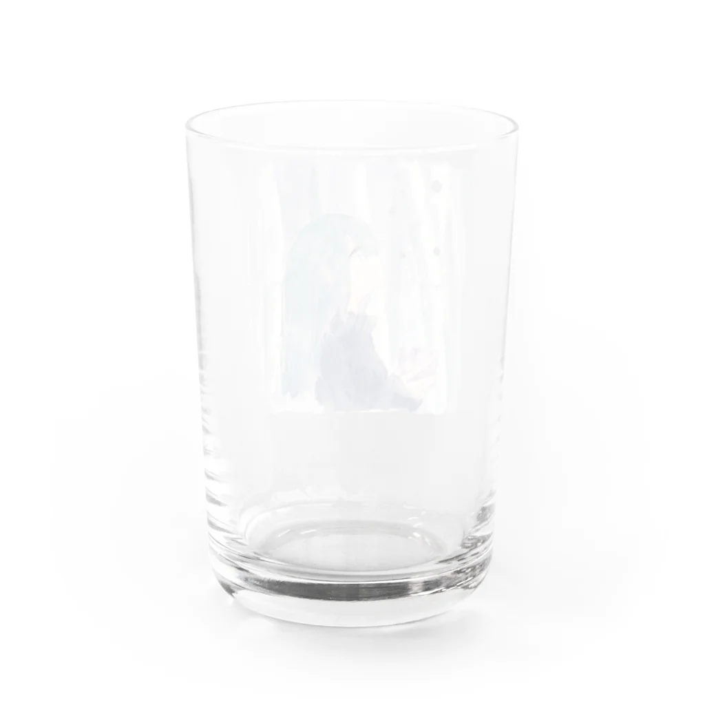 数佳の暖かい冷たい飲み物 Water Glass :back