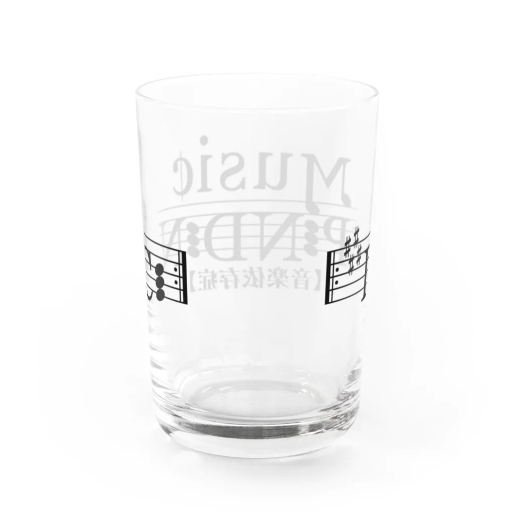 アウト ザ ブルーの音楽依存症 Water Glass :back