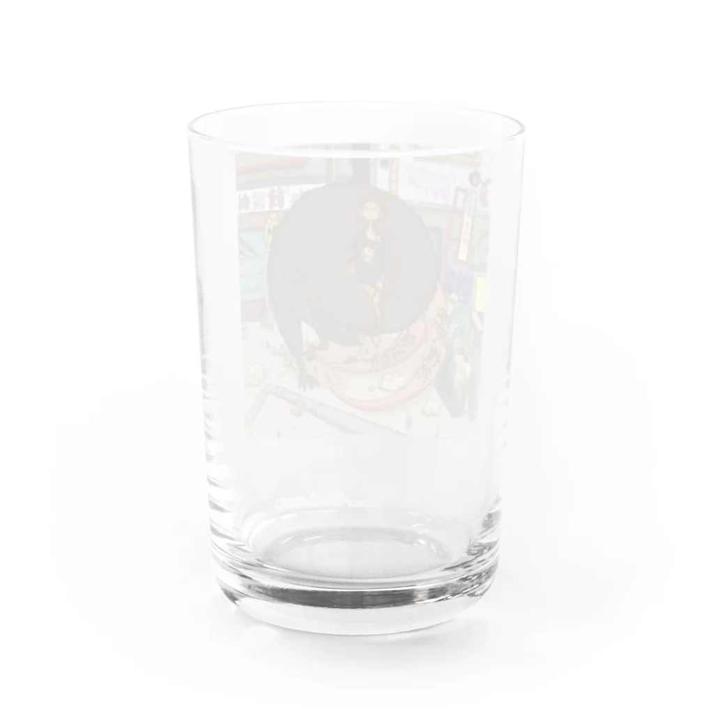 BUDDHA＿WORDの鼠 Water Glass :back