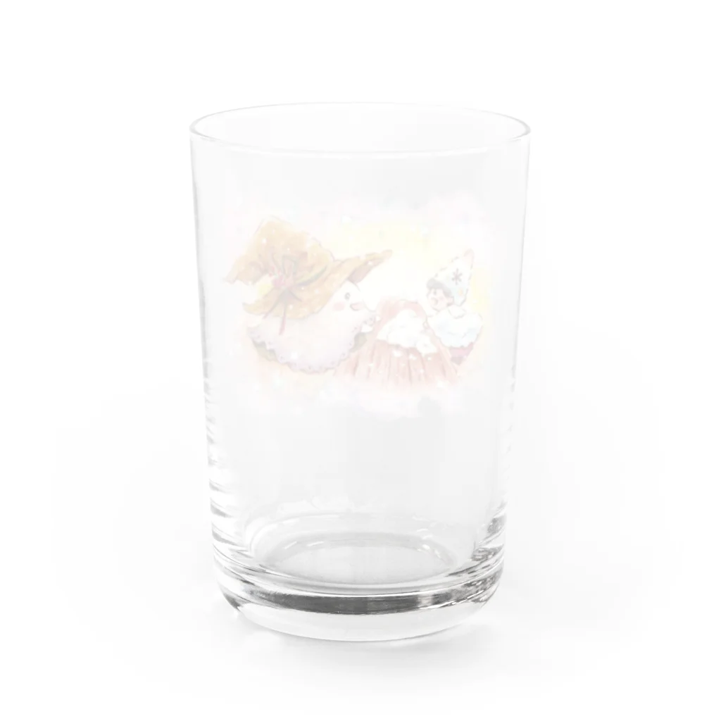 🍀ひつもぐ🍀の出会い Water Glass :back