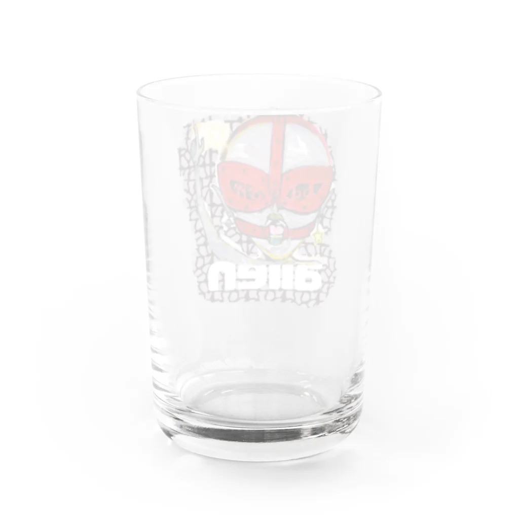 水彩屋のやらかしalien Water Glass :back